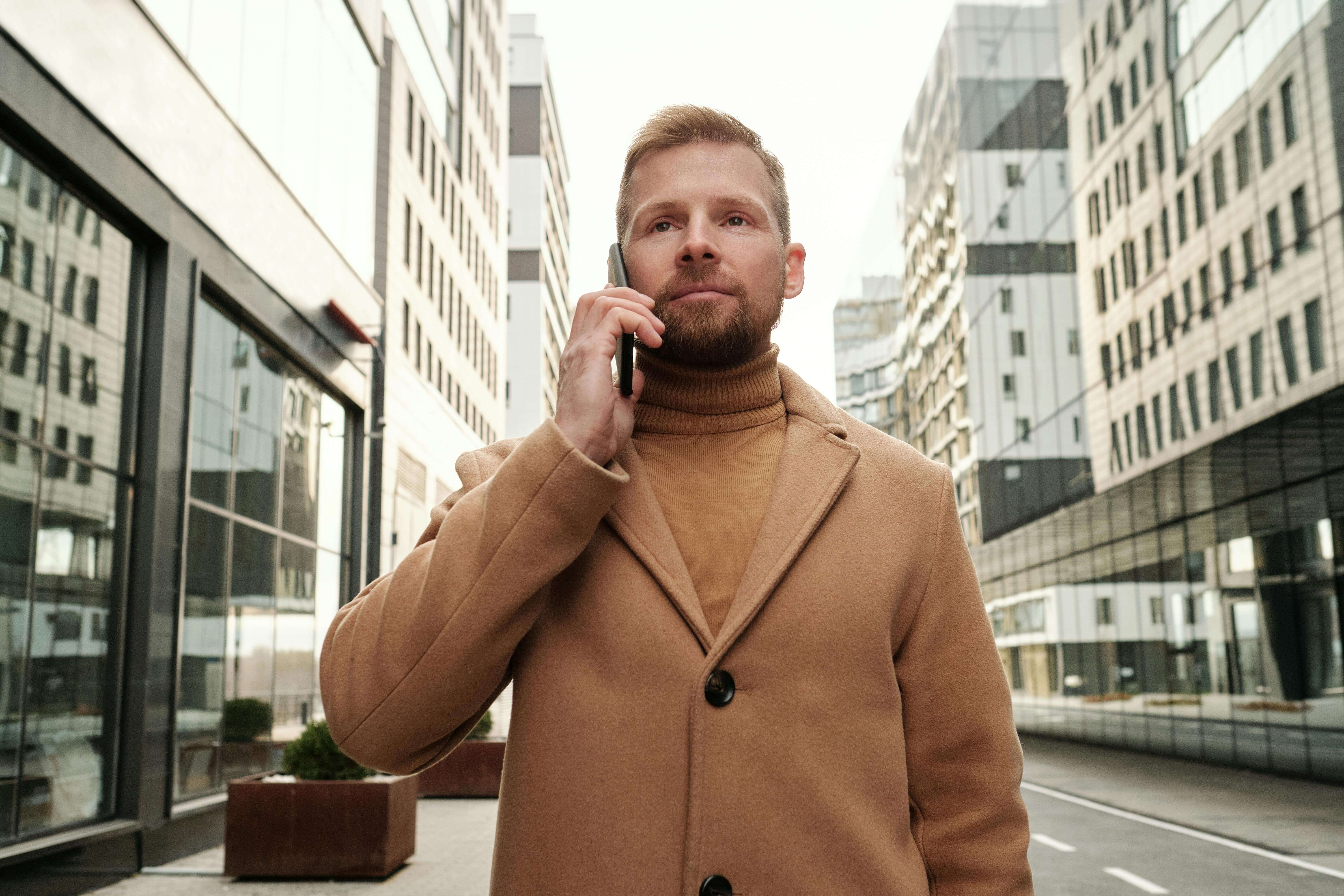 A client calling to book an escort discreetly