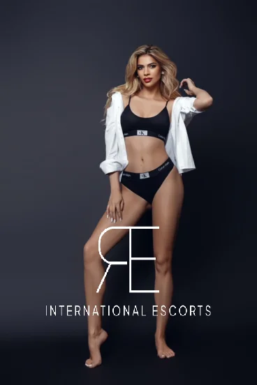 London escort Blair posing 