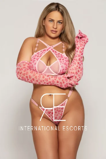 Busty blonde London escort Alenka