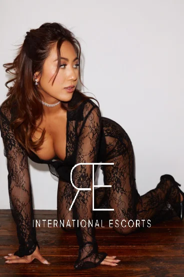 Autum, 24, sophisticated Asian beauty in lace, elite worldwide outcall escort.