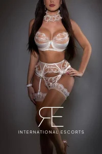 A profile picture of a beautiful English London escort named Rose 
